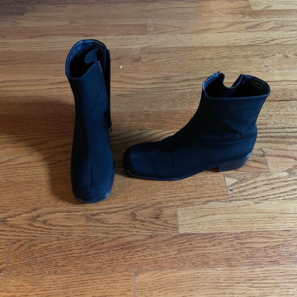 Stuart Weitzman Black Boots Size 6 - image 2